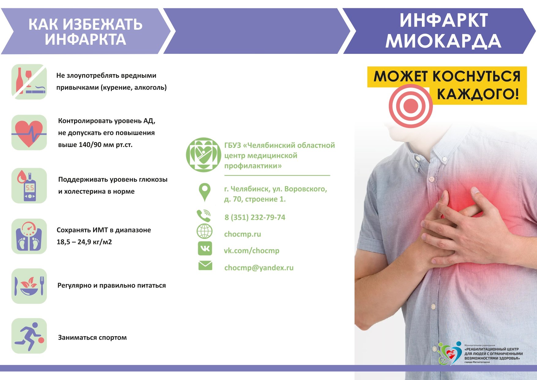 ВСЕ ОБ ИНФАРКТЕ » РЦ ОВЗ Магнитогорска